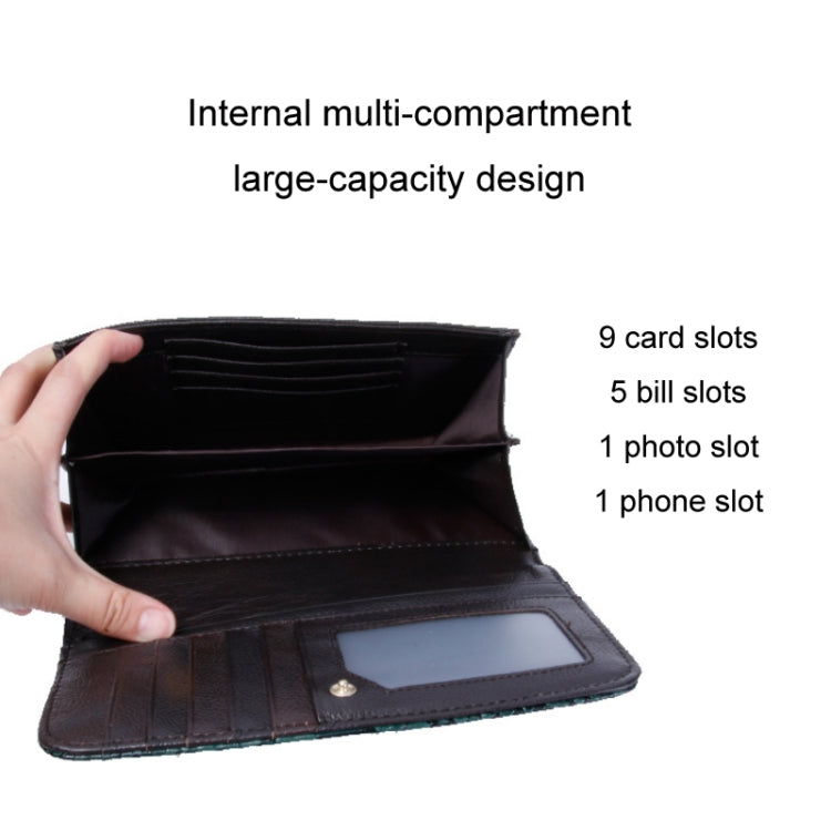 Multi-functional Chain Lady Cross-body Wrist Bag featuring a stylish Big Snake Pattern, showcasing its elegant design and durable materials.