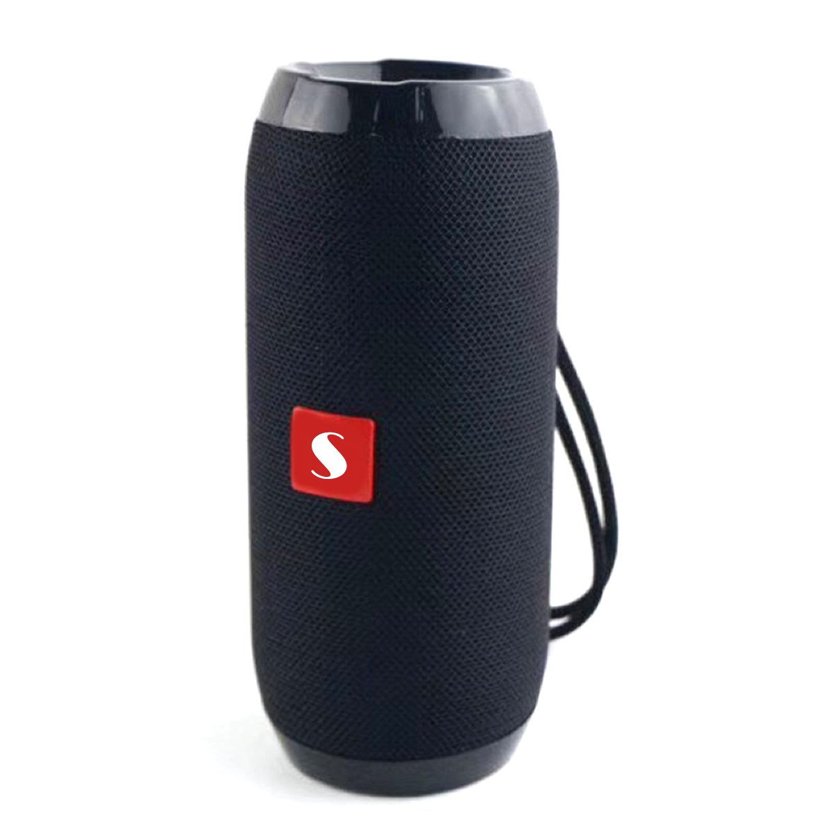 Music Manager Bluetooth Speaker and Subwoofer in various stylish prints, showcasing its portable design and built-in subwoofer.