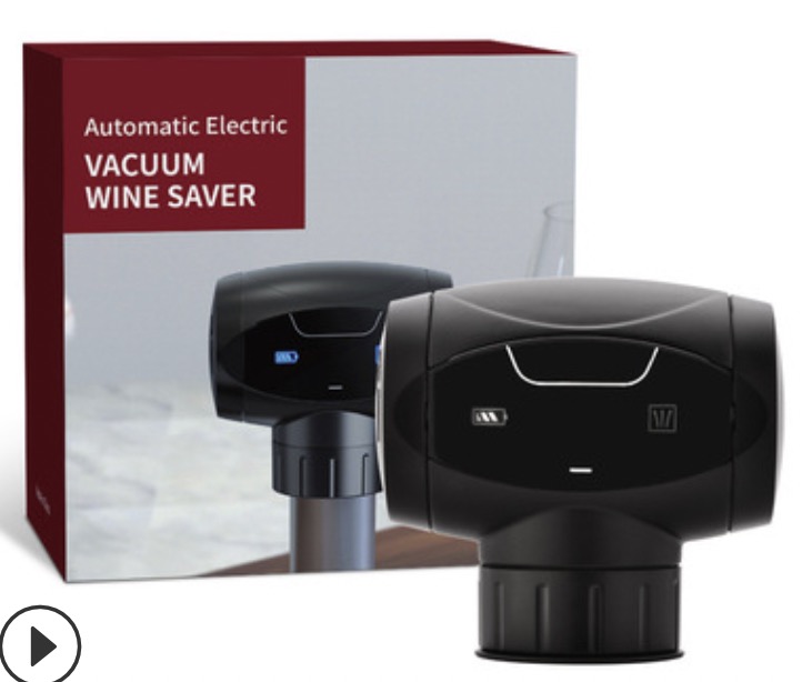 Napa King Auto Vacuum Wine Preserver Saver Cap in sleek design, preserving wine freshness.