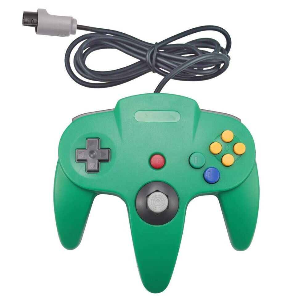 New Wired Controller Joystick for Nintendo 64, featuring ergonomic design and precise controls.