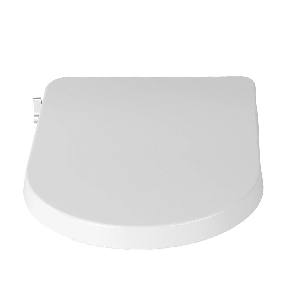 Cefito Non Electric Bidet Toilet Seat in white, featuring self-cleaning nozzles and adjustable flush volume control.