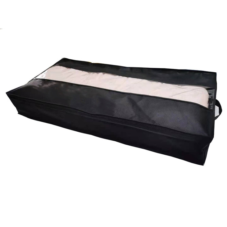 Non-Woven Quilt Storage Bag in a spacious design, made from durable non-woven fabric and PVC, featuring a high-quality zipper and reinforced handles.