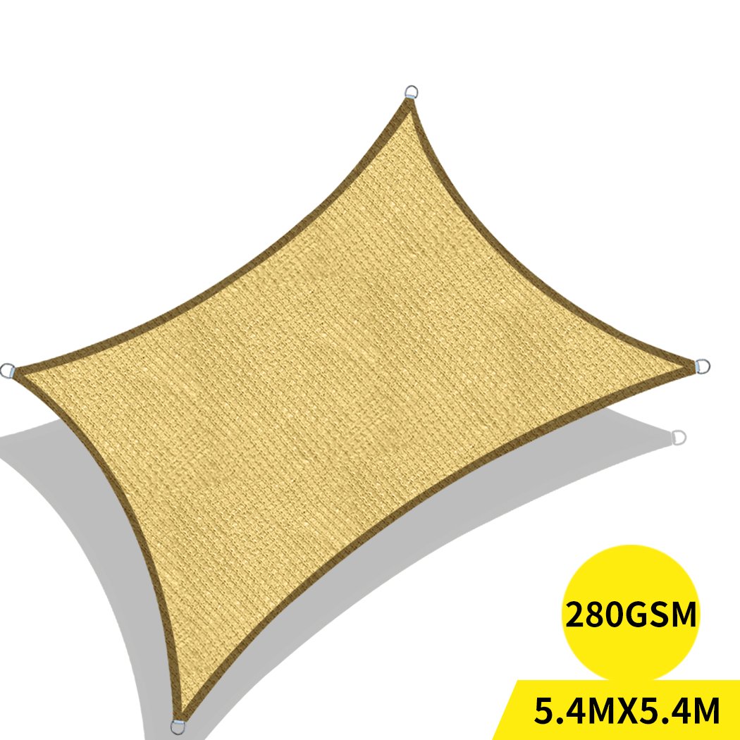 Outdoor awning cloth sun shade sail in charcoal color, providing UV protection and breathable coverage for patios and pools.