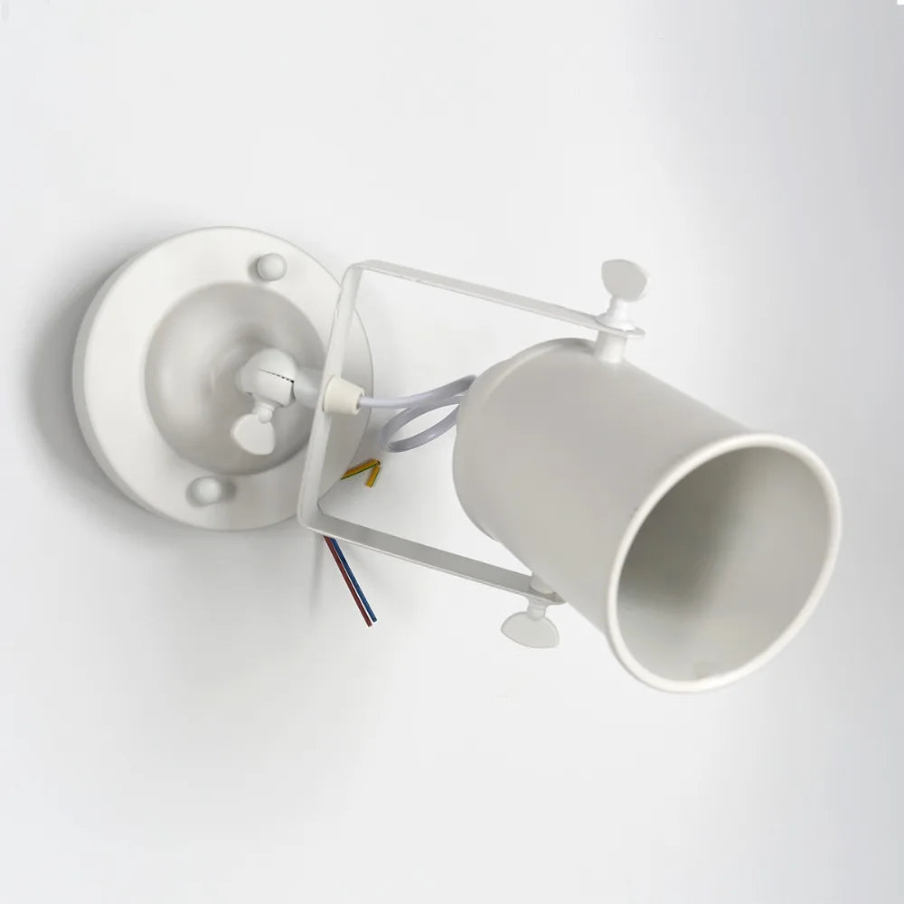 Outdoor LED Wall Lamp showcasing its sleek design and adjustable features, perfect for gardens and living spaces.