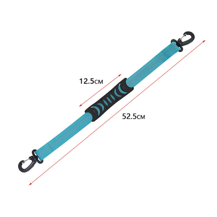 Outdoor Sports Portable Roller Skate Shoe Lifter with durable webbing and rubber grip for easy carrying.