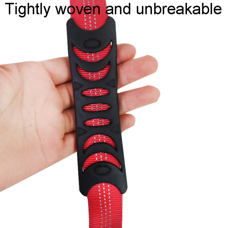 Outdoor Sports Portable Roller Skate Shoe Lifter with durable webbing and rubber grip for easy carrying.