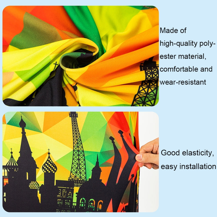 Outdoor Travel Thick Luggage Protective Cover in various sizes, made of durable polyester material, designed to protect trolley cases from dust and scratches.