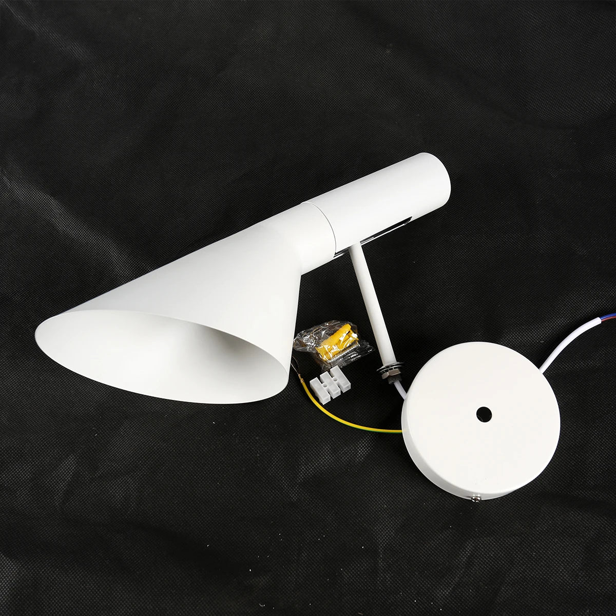 A modern Nordic outdoor wall lamp designed for stylish illumination in living rooms and bathrooms, showcasing sleek lines and LED technology.