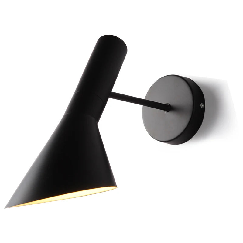 A modern Nordic outdoor wall lamp designed for stylish illumination in living rooms and bathrooms, showcasing sleek lines and LED technology.