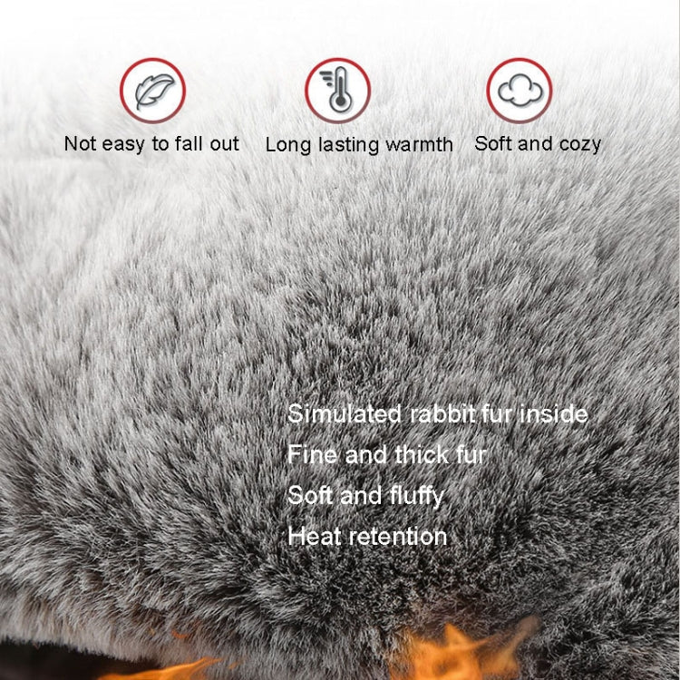 Outdoor Windproof Hat in winter setting, showcasing waterproof fabric and thickened cotton for warmth.