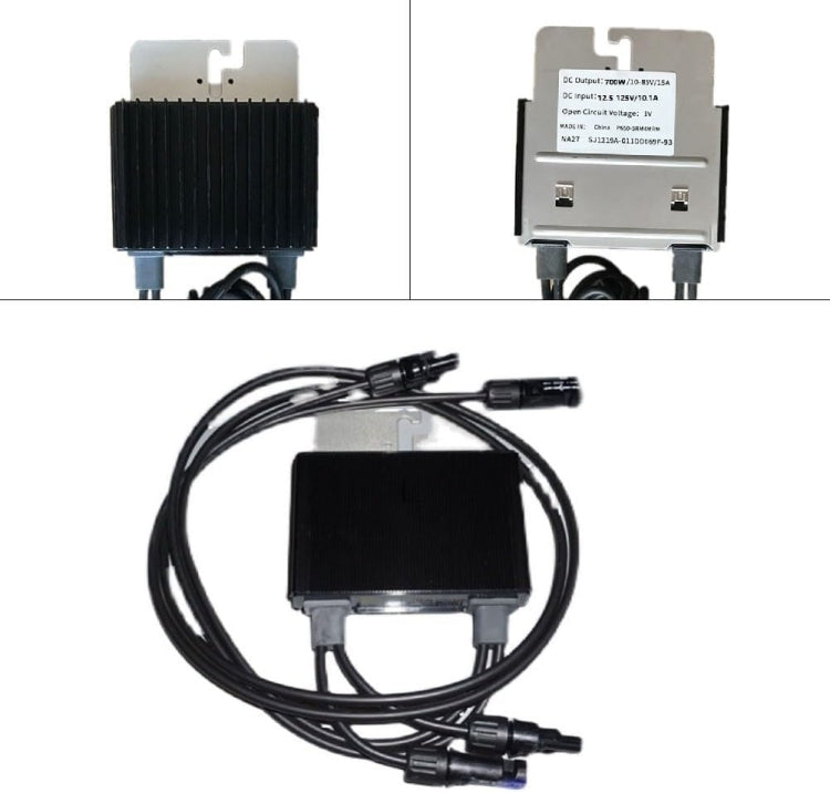 P320-5NC4ARS 320W Solar Panel Optimizer showcasing its compact design and specifications.