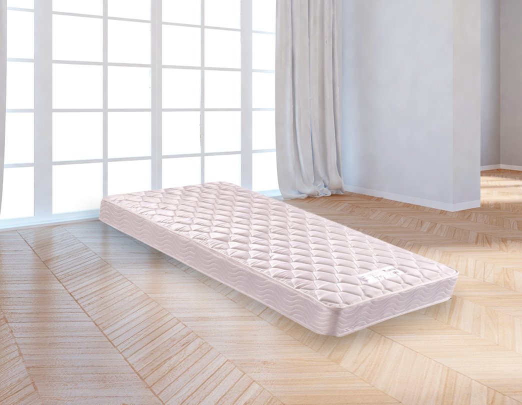 PALERMO King Single Bed Mattress featuring soft quilting and a solid spring core for optimal comfort and support.