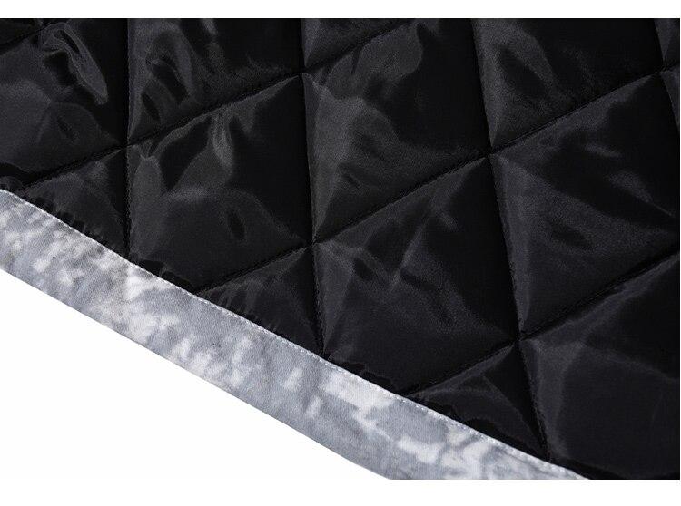 Men's parka jacket featuring a vibrant tie-dye print, hood, and zipper closure, perfect for winter fashion.