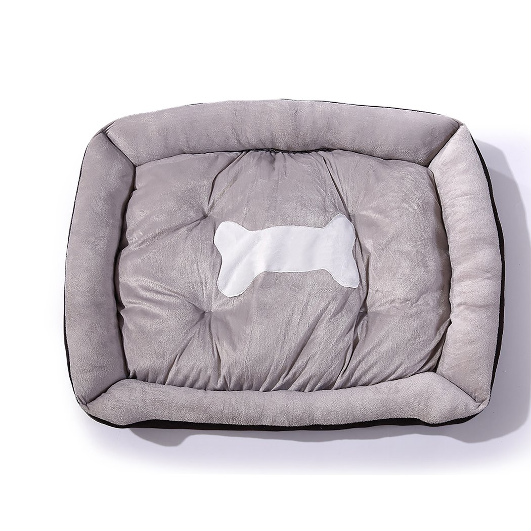 PaWz Pet Bed featuring a soft black cushion designed for dogs and cats, providing comfort and style.