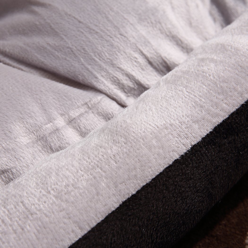 PaWz Pet Bed featuring a soft black cushion designed for dogs and cats, providing comfort and style.