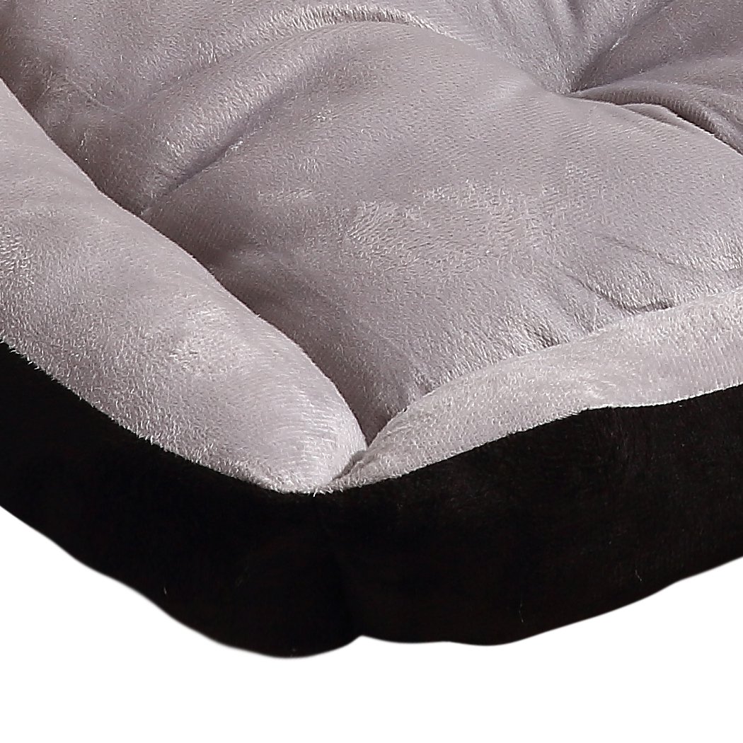 PaWz Pet Bed featuring a soft black cushion designed for dogs and cats, providing comfort and style.