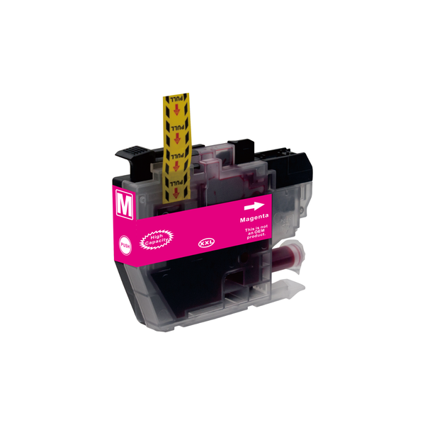 Premium Compatible Magenta Inkjet Cartridge for Brother printers, featuring vibrant ink and easy installation.