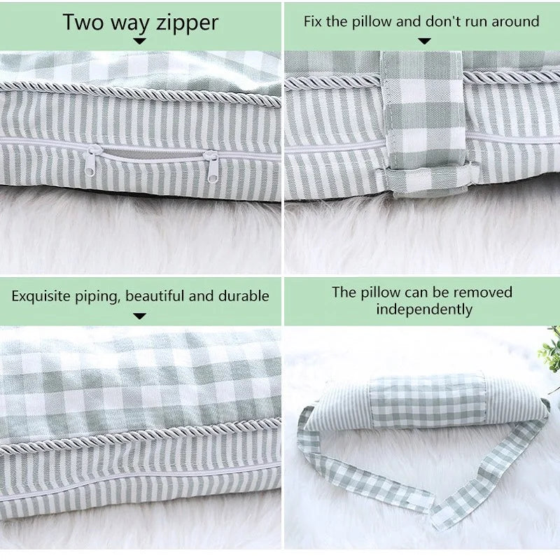 Cozy Pet Dog Bed Soft Lounger designed for dogs and cats, featuring plush PP cotton material and a stylish design.