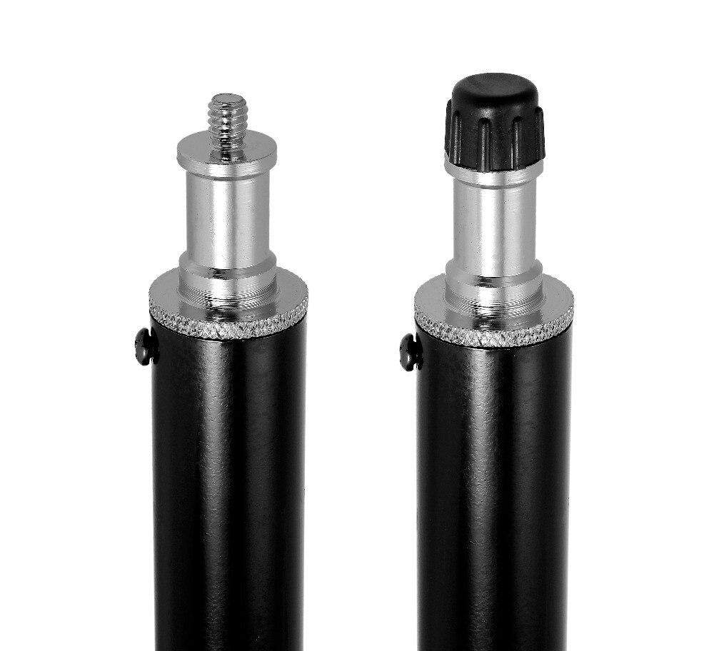 Photo Studio Pro 9 feet aluminum alloy light stand with heavy-duty metal clamp holder for reflectors, ideal for photography lighting setups.