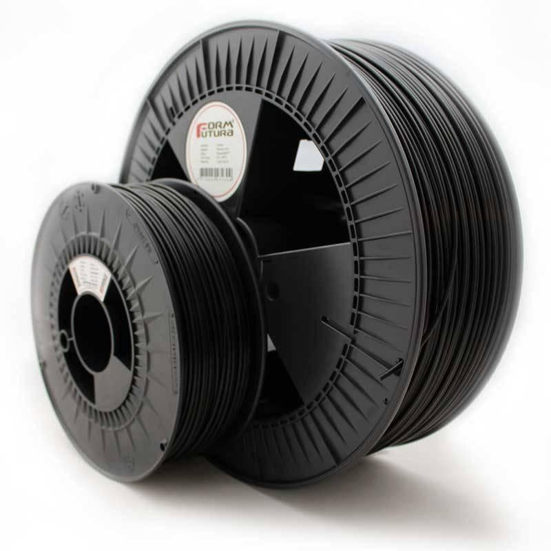 FormFutura Premium PLA filament spools in various colors, showcasing its high quality and eco-friendly properties.