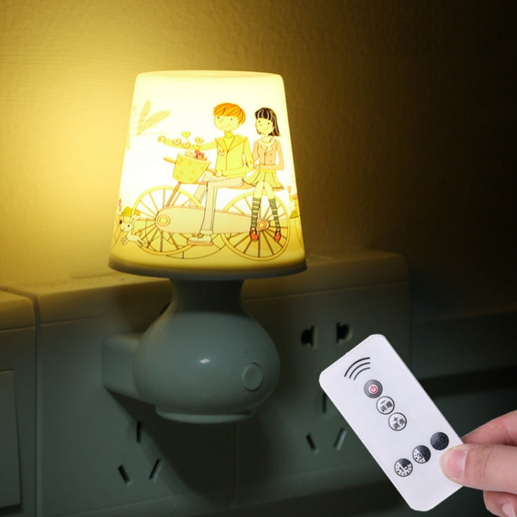 A cute cup-shaped night light designed for girls' bedrooms, featuring a soft glow and remote control for dimming.