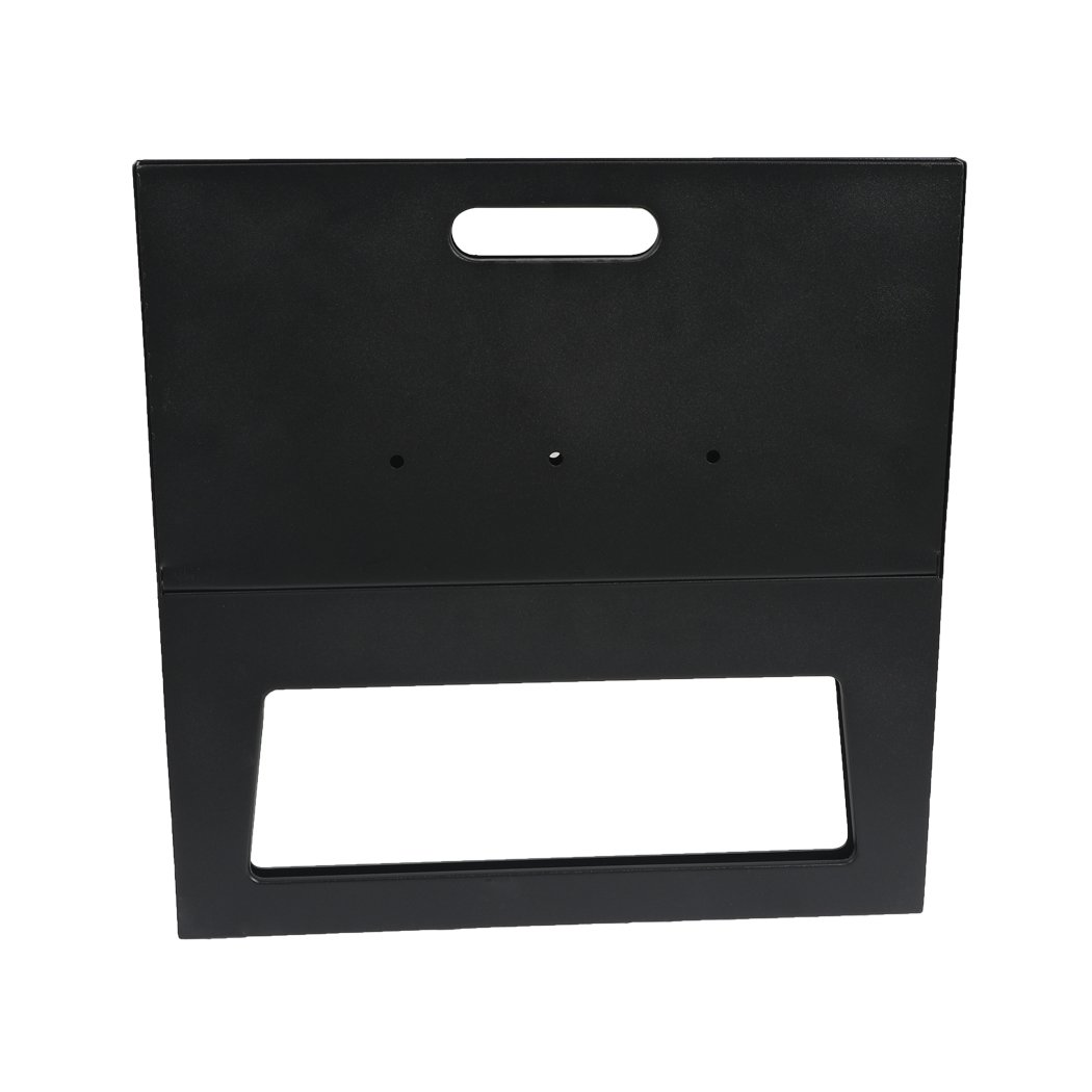 Portable BBQ Charcoal Grill with foldable design, ideal for outdoor cooking and camping.