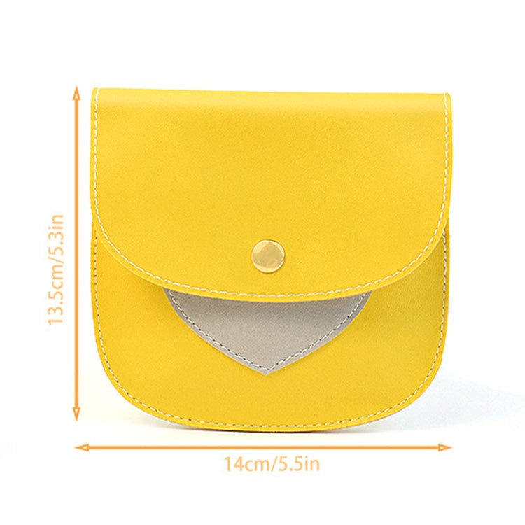 Portable Large Capacity PU Sanitary Napkin Pad Storage Bag in skin and white color, showcasing its sleek design and practical features.