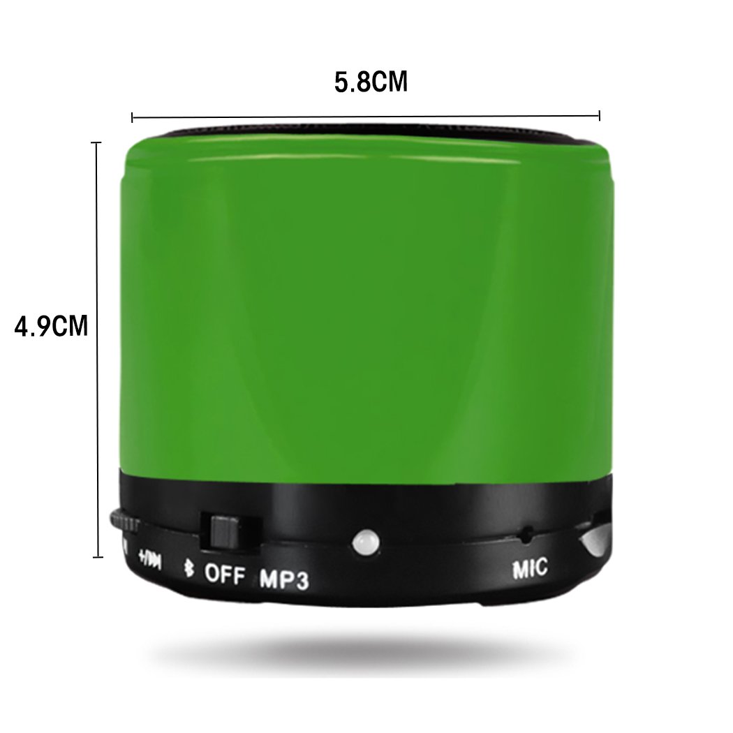 Portable Wireless Car Bluetooth Music Speaker in a compact design, showcasing its lightweight and modern look, ideal for on-the-go music enjoyment.