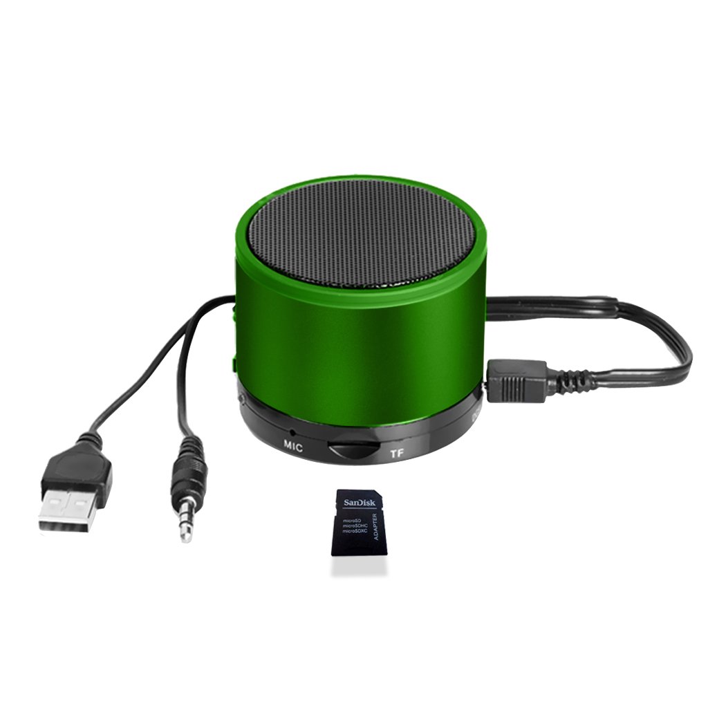 Portable Wireless Car Bluetooth Music Speaker in a compact design, showcasing its lightweight and modern look, ideal for on-the-go music enjoyment.