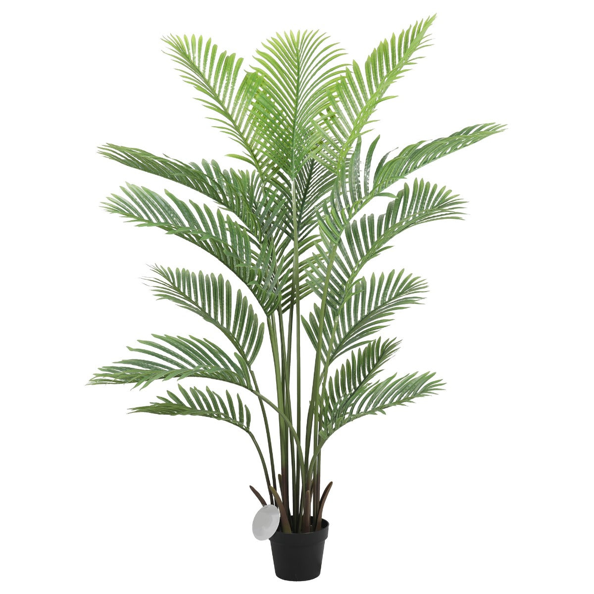 Premium Artificial Areca Palm Tree Real Touch 160cm with lush green leaves and multi-trunk design, perfect for indoor decor.