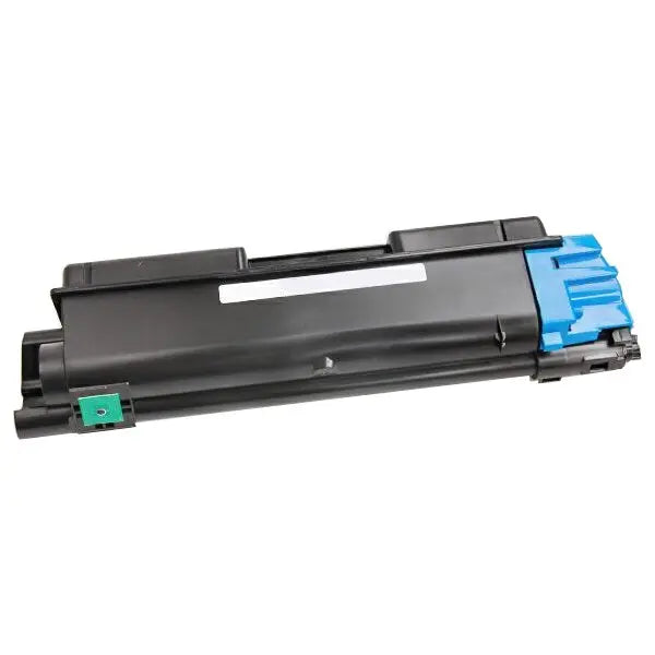 Premium Cyan Generic Toner cartridge for FS-C5250DN printer, showcasing vibrant cyan color and sleek design.