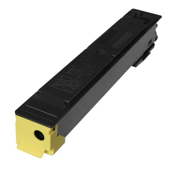 Premium Generic Yellow Toner cartridge for TASKalfa 306ci, showcasing vibrant yellow color and sleek design.