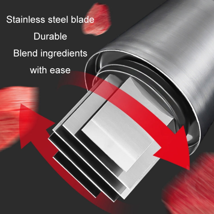 Press Kitchen Cutter Garlic Onion Pat Knife with stainless steel blade and ergonomic handle, designed for easy chopping of garlic and onions.