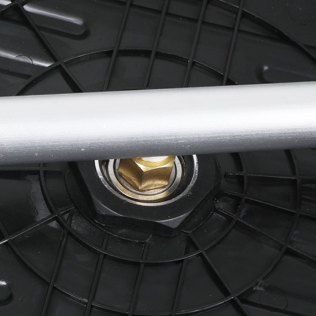 Pressure Washer Surface Cleaner with stainless steel jets and ergonomic design, ideal for outdoor cleaning tasks.