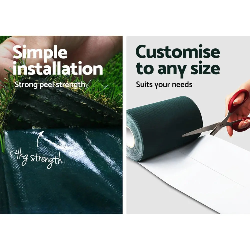 Primeturf 2x5m Artificial Grass showcasing realistic green hues and dense texture, ideal for outdoor spaces.