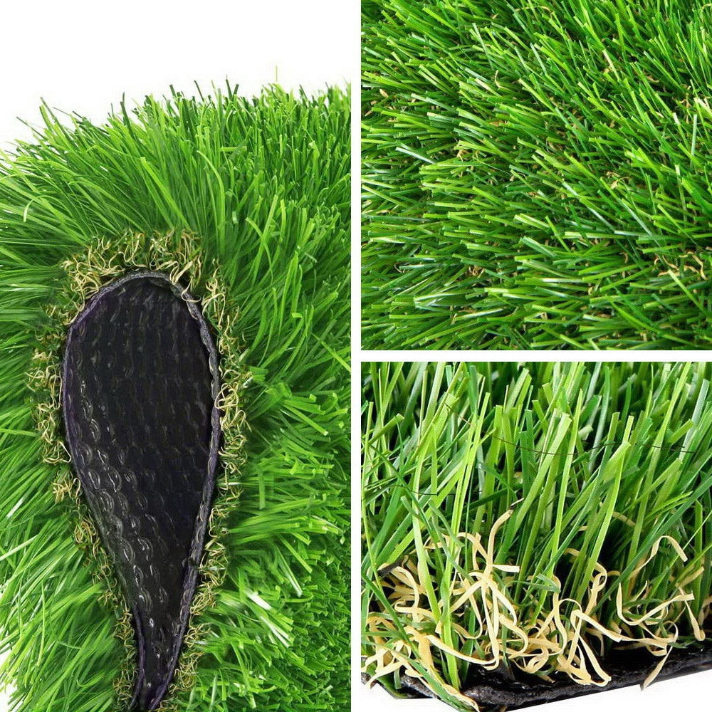 Primeturf Synthetic Artificial Grass in a lush green color, showcasing its realistic texture and vibrant hues, perfect for outdoor landscaping.