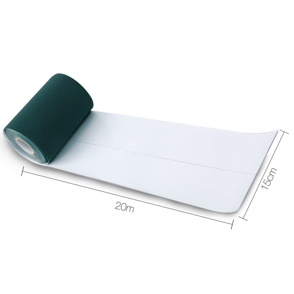 Primeturf Synthetic Grass Artificial Self Adhesive Tape roll, showcasing its non-woven fabric and self-adhesive backing, ideal for turf installation.