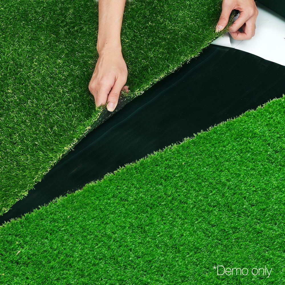 Primeturf Synthetic Grass Artificial Self Adhesive Tape roll, showcasing its non-woven fabric and self-adhesive backing, ideal for turf installation.