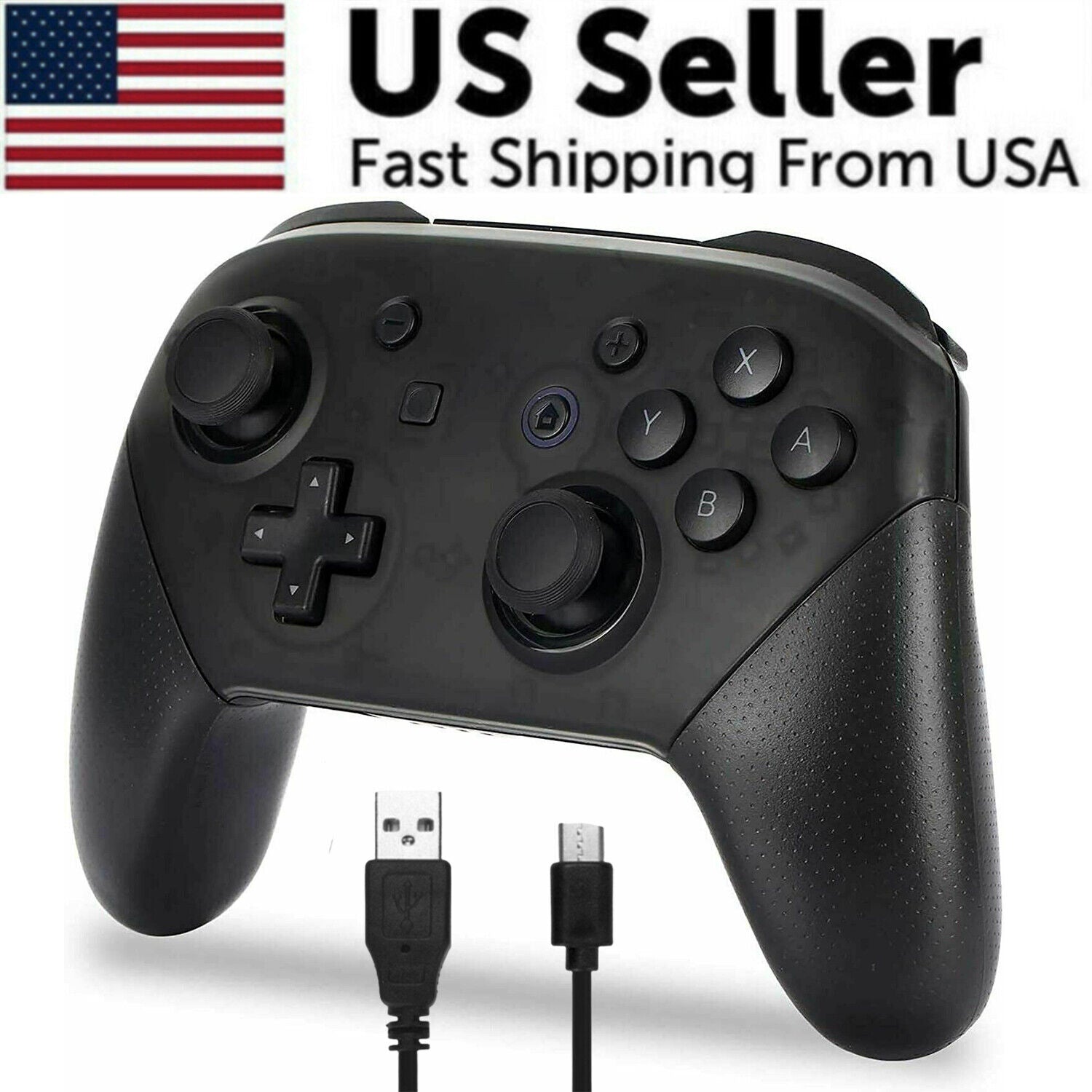 Pro Wireless Game Controller Gamepad Joystick Remote designed for Nintendo Switch and Switch Lite, featuring ergonomic design and customizable buttons.