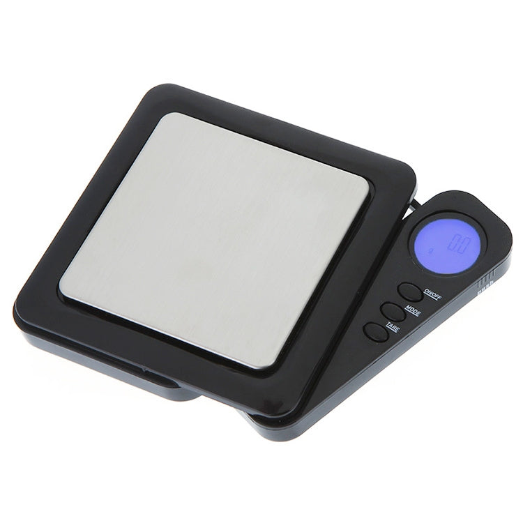 Professional Digital Pocket Scale with LCD display, measuring up to 500g with a sleek design.