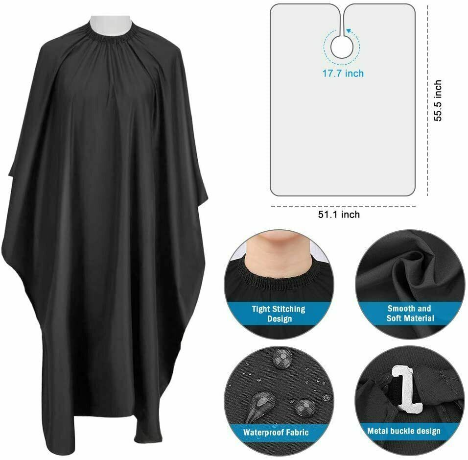 Professional Hair Cutting Thinning Scissors set including barber shears, hairdressing tools, and accessories in a sleek design.