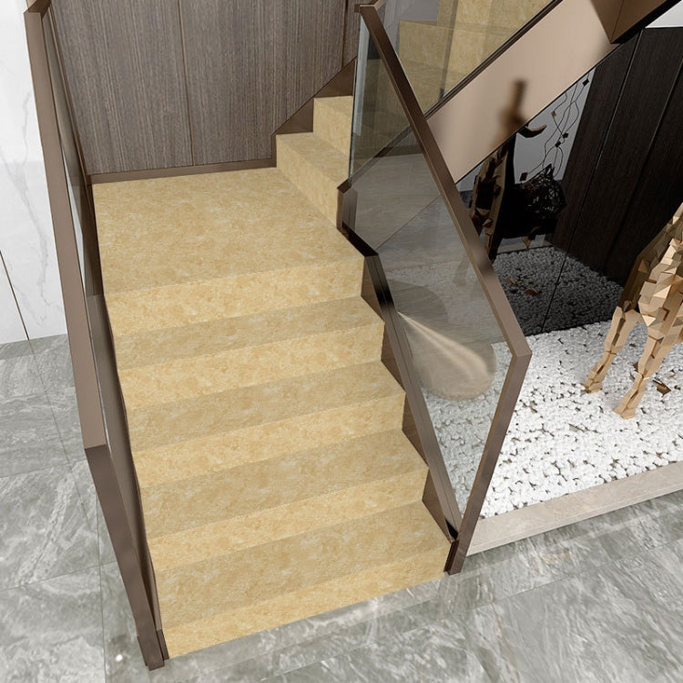 PVC Imitation Marble Stair Step Anti-Slip Sticker showcasing its twill pattern and reflective sequins, ideal for enhancing stair safety.