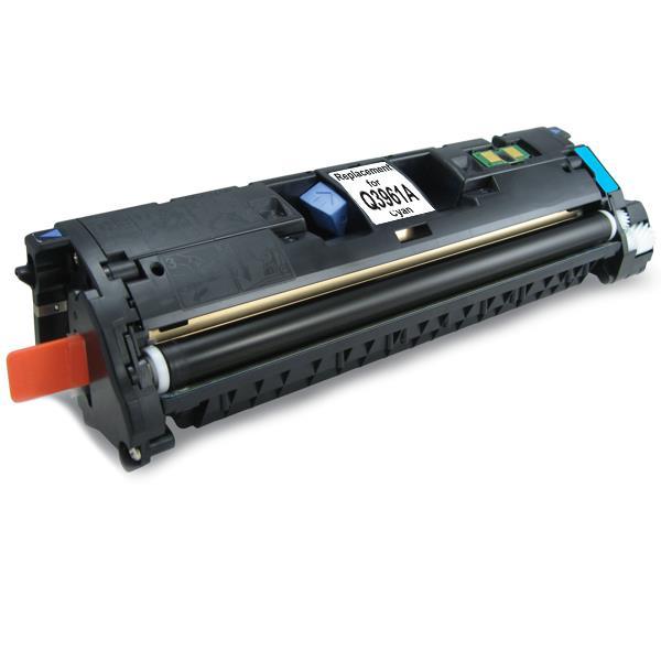 Q3961A C9701 C3960 EP87 CART301C Cyan Toner Cartridge, remanufactured for high-quality printing.