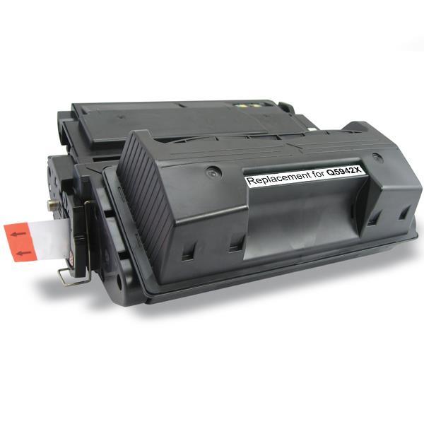 Q5942X #42X 45A Premium Generic Toner cartridge, remanufactured for high-quality printing.