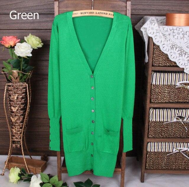 Quality Guarantee Spring Autumn Women Shell Button Cardigan in solid knit, featuring pockets and a V-neck collar, perfect for casual wear.
