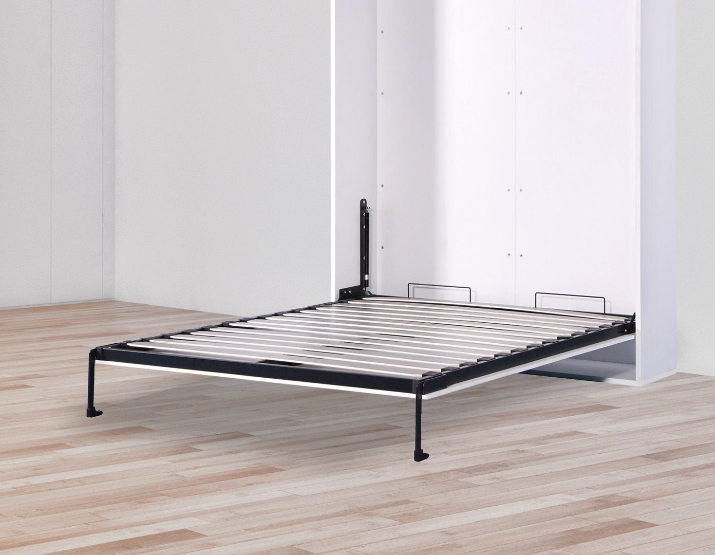 Queen Size Wall Bed Mechanism Hardware Kit Diamond Edition showcasing its sleek design and sturdy steel construction.