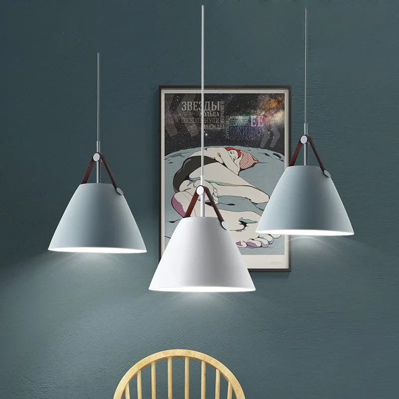 Stylish LED pendant lamp designed for dining and kitchen spaces, showcasing modern aesthetics and elegant finish.