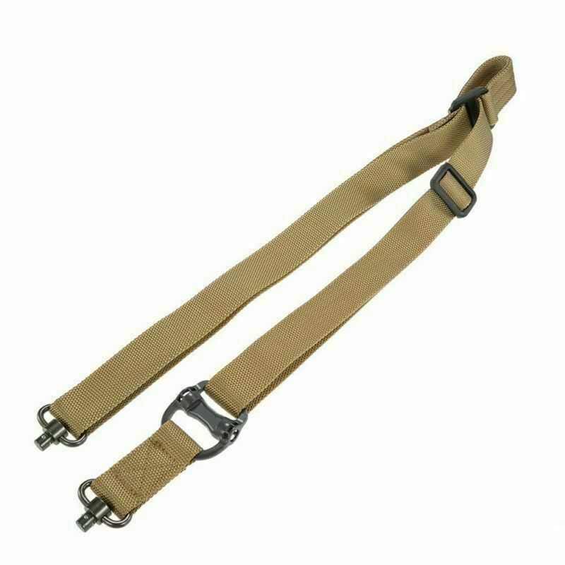 Retro Tactical Adjust Quick Detach QD 1 2 Point Multi Mission 1.2" Rifle Sling in various colors, showcasing its adjustable features and quick-detach design.