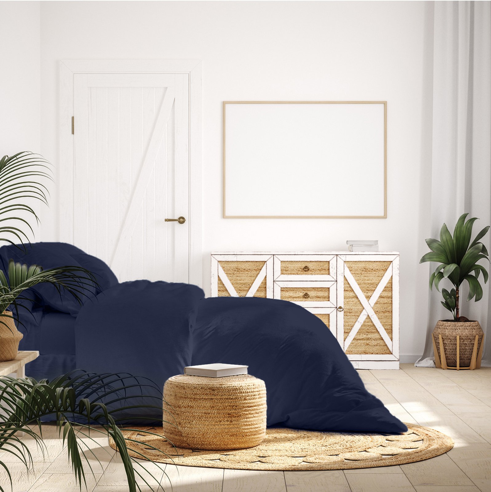 Royal Comfort 1000 Thread Count Bamboo Cotton Sheet and Quilt Cover Set featuring a luxurious blend of bamboo and cotton for ultimate comfort.