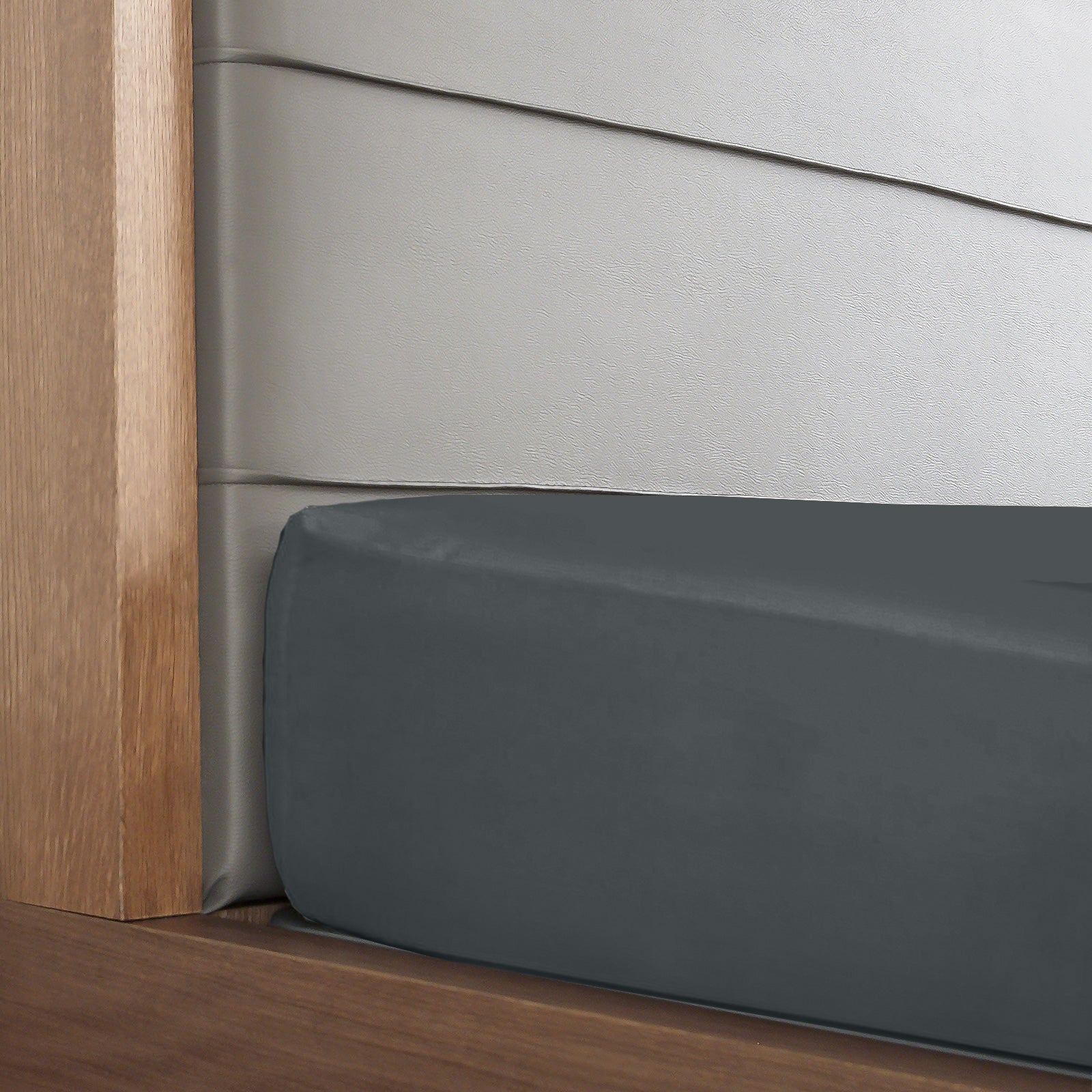 Royal Comfort 1000 Thread Count Fitted Sheet in various colors, showcasing its luxurious texture and quality.